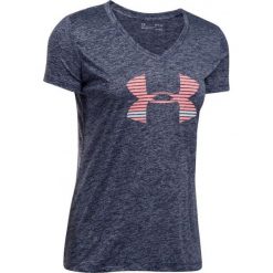Under Armour Koszulka damska Tech SSV Graphic Twist granatowa r. S (1298188-410). T-shirty damskie Under Armour. Za 129.99 zł.