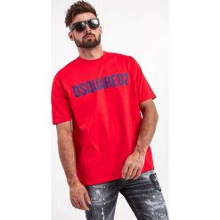 T-shirt DSQUARED2. T-shirty męskie Dsquared2, l, bez wzorów, bez kołnierzyka. W wyprzedaży za 755.30 zł.