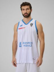 4F Koszulka meczowa replika domowa z sezonu 2025/26 męska 4F x Górnik Wałbrzych - biała XXL. Białe koszulki sportowe męskie 4f, m, bez wzorów, z materiału, bez kołnierzyka, bez ramiączek, na fitness i siłownię. Za 219.99 zł.