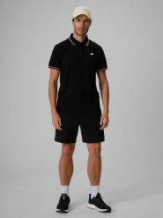 4F Spodenki kibica męskie - czarne XXL. Czarne szorty męskie 4f, m, bez wzorów, z dresówki. Za 149.99 zł.