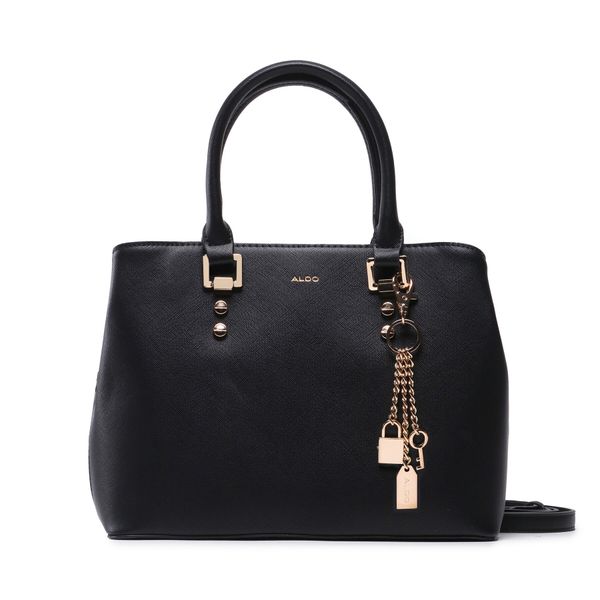 Torebka Aldo. Czarne torebki do ręki damskie Aldo, bez wzorów, klasyczne, bez dodatków. Za 199.99 zł.