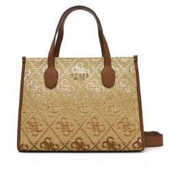 Torebka Guess. Niebieskie torebki do ręki damskie Guess, z aplikacjami, bez dodatków. Za 439.99 zł.