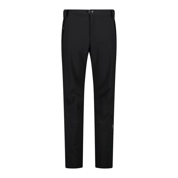 Spodnie softshell męskie CMP Pant With Inner Gaiter Sin. Czarne spodnie snowboardowe męskie CMP, l, bez wzorów, z polaru, narciarskie. Za 328.89 zł.