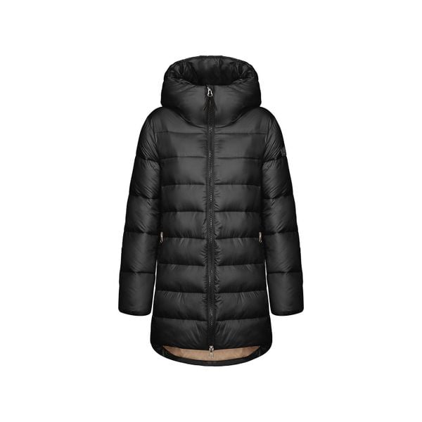 Płaszcz damski LUMBERJACK ZEPHYR. Czarne płaszcze damskie Lumberjack, bez wzorów, z poliesteru, bez kaptura. Za 349.99 zł.