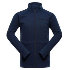 Bluza męska sportowa szybkoschnąca Alpine Pro Dozer 2. Niebieskie bluzy sportowe męskie Alpine Pro, m, bez wzorów, bez kaptura, na fitness i siłownię. W wyprzedaży za 349.00 zł.