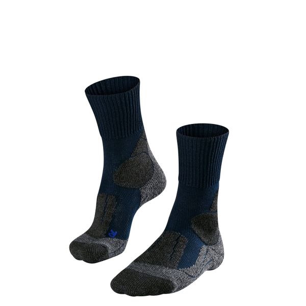Skarpetki Falke TK1 Cool. Niebieskie skarpety męskie Falke, bez wzorów, z lyocellu. Za 161.50 zł.