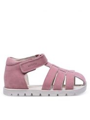Lasocki Kids Sandały KEKKO CI12-KEKKO-01(II)DZ Różowy. Czerwone sandały dziewczęce Lasocki Kids, ze skóry, bez zapięcia. Za 129.99 zł.
