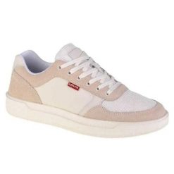 Trampki Męskie Zamsz Cline. Białe trampki męskie Levi's, bez wzorów, z gumy, klasyczne, bez zapięcia. Za 472.99 zł.
