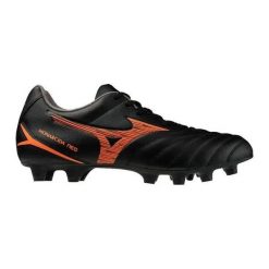 Buty piłkarskie Mizuno Monarcida Neo III Select FG. Czarne eleganckie półbuty Mizuno, eleganckie, bez zapięcia. Za 279.50 zł.