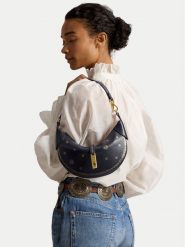 Polo Ralph Lauren Torebka 428P16928001 Granatowy. Niebieskie torebki do ręki damskie Polo Ralph Lauren, bez wzorów, ze skóry, bez dodatków. Za 2,399.00 zł.