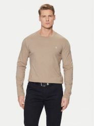 Marc O'Polo Longsleeve 520 2012 52210 Beżowy Regular Fit. Brązowe bluzki z długim rękawem męskie Marc O'Polo, m, bez wzorów, z bawełny, bez kołnierzyka. Za 139.99 zł.