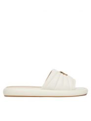 PINKO Klapki Fiona 03 SD0525 P003 Écru. Klapki damskie Pinko, bez wzorów, ze skóry, bez obcasa. Za 939.99 zł.