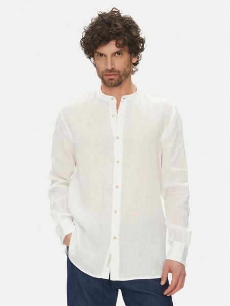 Liu Jo Koszula QA5098 T4359 11001 Biały Regular Fit. Białe koszule męskie Liu Jo, m, bez wzorów, bez kołnierzyka, bez ramiączek. Za 499.99 zł.