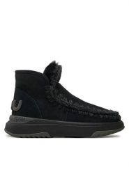 Mou Śniegowce Eskimo Jogger Glitter FW421001A Czarny. Czarne śniegowce i trapery damskie Mou, ze skóry. Za 1,199.00 zł.
