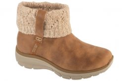 Buty zimowe damskie, Easy Going - Cozy Weather 2. Szare obuwie sportowe damskie Skechers, bez wzorów, z materiału. Za 279.99 zł.