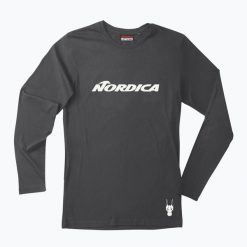Longsleeve męski Nordica Dobermann. Czarne bluzki z długim rękawem męskie NORDICA, m, bez wzorów, bez kołnierzyka. Za 189.99 zł.