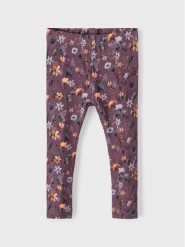 NAME IT Legginsy 13210003 Fioletowy Slim Fit. Fioletowe legginsy dla dziewczynek Name it, bez wzorów, z bawełny. Za 54.99 zł.