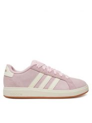 Adidas Sneakersy Grand Court 00s JP5895 Różowy. Czerwone buty sportowe dziewczęce Adidas, bez wzorów, ze skóry, bez zapięcia. Za 199.99 zł.