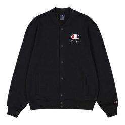 Męska Bluza Z Logo. Czarne bluzy męskie Champion, m, bez wzorów, bez kaptura. Za 389.99 zł.