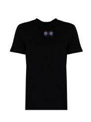 Diesel T-Shirt "Diegor" | A06537-0EFAN | Mężczyzna | Czarny. Czarne t-shirty męskie Diesel, m, bez wzorów, z bawełny, eleganckie, bez kołnierzyka. W wyprzedaży za 169.00 zł.