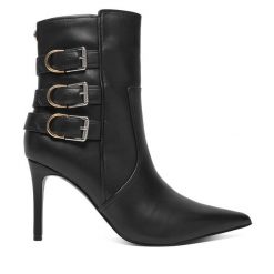 Kozaki Guess. Czarne kozaki damskie Guess, bez obcasa, na szpilce. Za 1,059.00 zł.