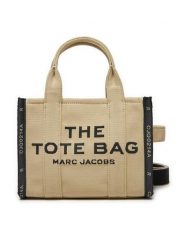 Marc Jacobs Torebka The Jacquard Medium Tote Bag M0017025 Beżowy. Brązowe torebki do ręki damskie Marc Jacobs, bez wzorów, z materiału, bez dodatków. Za 1,219.00 zł.