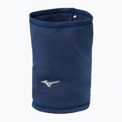 Komin Mizuno Warmalite Triwarmer. Niebieskie szaliki i chusty damskie Mizuno, bez wzorów, z elastanu. Za 52.99 zł.