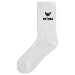 Skarpety sportowe Erima 3 sztuki w kolorze białym. Białe skarpety damskie Erima, bez wzorów, z tkaniny. Za 98.50 zł.