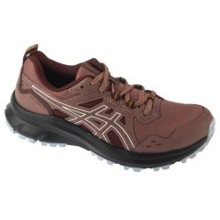 Buty do biegania damskie, Trail Scout 3. Czerwone obuwie sportowe damskie Asics, bez wzorów, do biegania. Za 279.99 zł.
