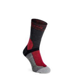 Skarpety rowerowe męskie Bridgedale MTB Winter Weight T2 Merino Sport Boot. Szare buty sportowe męskie Bridgedale, bez wzorów. Za 93.99 zł.