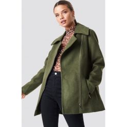 Trendyol Kurtka jeansowa Furry Zipper - Green. Zielone kurtki damskie Trendyol, z futra. Za 283.95 zł.
