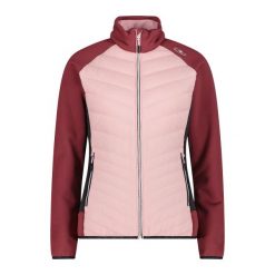 Damska kurtka puchowa CMP. Czerwone kurtki sportowe damskie CMP, bez wzorów, z puchu, bez kaptura, trekkingowe. Za 356.00 zł.