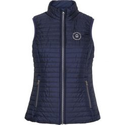 Damska kurtka bez rękawów Equipage Tate. Niebieskie kurtki damskie EQUIPAGE, bez wzorów, z puchu, bez kaptura. Za 305.50 zł.