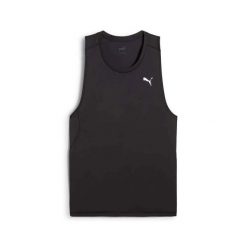 Puma M Run Velocity Tank Poly Koszulka Bez Rękawów Dorośli. Czarne koszulki sportowe męskie Puma, l, bez wzorów, z poliesteru, bez kołnierzyka, bez ramiączek, do biegania. Za 137.35 zł.