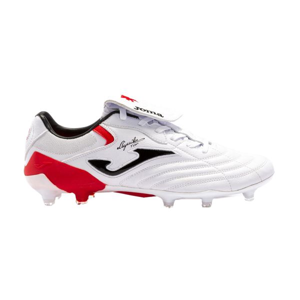 Buty piłkarskie męskie Joma Aguila Cup FG. Białe buty sportowe męskie Joma, bez zapięcia, do piłki nożnej. Za 159.99 zł.