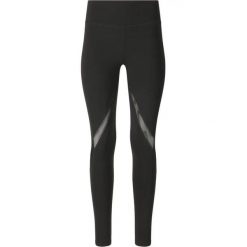 Damskie legginsy Athlecia Luluna. Czarne legginsy sportowe damskie Athlecia, bez wzorów, na fitness i siłownię. Za 248.50 zł.