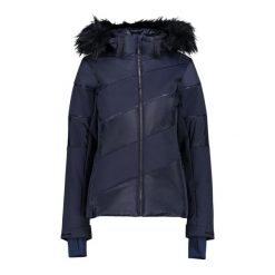 Damska kurtka narciarska CMP. Niebieskie kurtki damskie CMP, bez wzorów, bez kaptura, narciarskie. W wyprzedaży za 1,120.65 zł.