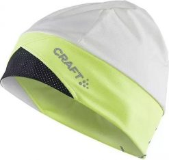 Czapka Craft Adv Lumen Fleece. Białe czapki i kapelusze damskie Craft, bez wzorów, z dżerseju. Za 144.10 zł.