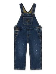 Guess Jeans Ogrodniczki N6YA08 D2276 Granatowy Regular Fit. Niebieskie jeansy dla chłopców Guess Jeans, z bawełny. Za 434.99 zł.