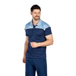 Polo Erima Change. Niebieskie koszulki polo męskie Erima, bez wzorów, sportowe, bez ramiączek. Za 208.50 zł.