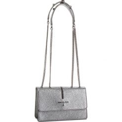 Torebka PATRIZIA PEPE - 2V5920/AA94-S535 Dark Silver. Szare torebki do ręki damskie Patrizia Pepe, ze skóry. W wyprzedaży za 799.00 zł.