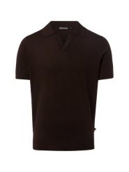 Finshley & Harding koszulka polo z dzianiny Mężczyźni Bawełna brązowy, XXL. Brązowe koszulki polo męskie Finshley & Harding, m, bez wzorów, z bawełny, bez ramiączek. Za 149.95 zł.