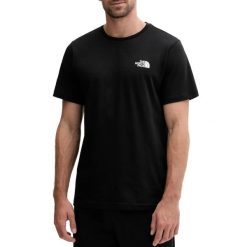 T-shirt sportowy z krótkim rękawem męski M Half Dome Photo SS Tee. Czarne t-shirty męskie The North Face, l, bez wzorów, z bawełny, sportowe, bez kołnierzyka. Za 139.99 zł.