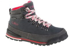 Buty trekkingowe damskie, CMP Heka WP Wmn Hiking. Szare obuwie sportowe damskie CMP, bez wzorów, z materiału, outdoorowe. Za 379.99 zł.