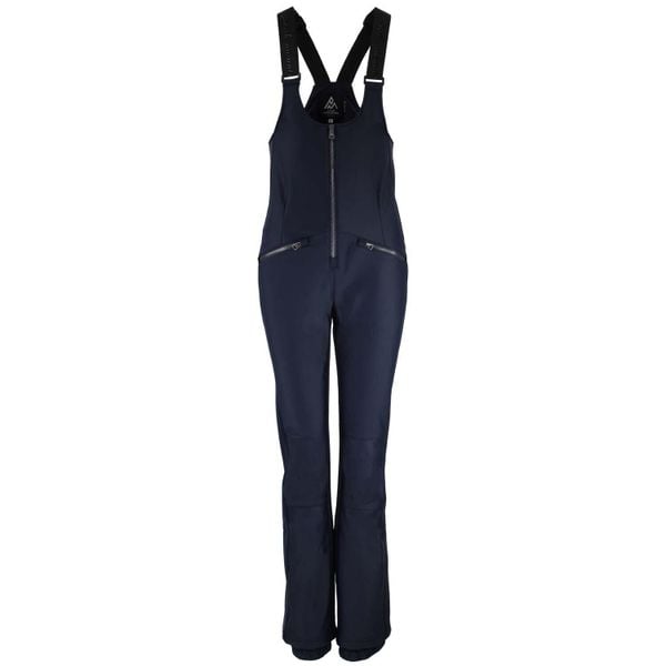 Damski kombinezon narciarski softshell Peak Mountain Achic. Niebieskie spodnie snowboardowe damskie Peak Mountain, na zimę, l, bez wzorów, z softshellu, sportowe, narciarskie. W wyprzedaży za 487.50 zł.