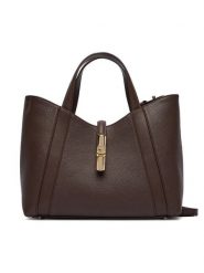 Furla Torebka Goccia Shopper Bag S WB01789 BX3353 KH 2460S Brązowy. Brązowe torebki shopper damskie Furla, bez wzorów, ze skóry, bez dodatków. Za 1,369.00 zł.