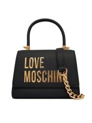 LOVE MOSCHINO Torebka JC4024PP1OKD0000 Czarny. Czarne torebki do ręki damskie Love Moschino, bez wzorów, ze skóry, bez dodatków. Za 1,009.00 zł.