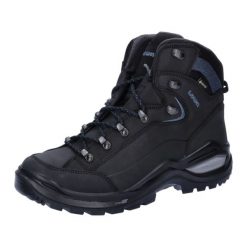 Buty trekkingowe damskie Lowa Renegade Evo Mid Gtx. Czarne trekkingi damskie Lowa, za kostkę. Za 978.70 zł.
