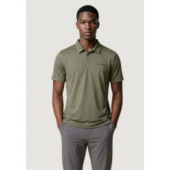 Polo z krótkim rękawem Mężczyzna COLUMBIA Columbia Hike™ Polo. Zielone koszulki polo męskie Columbia, m, bez wzorów, z materiału, bez ramiączek. Za 170.35 zł.