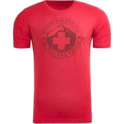 Męska koszula Polo Alpine Pro Dernon - Oddychająca i stylowa. Fioletowe koszule męskie Alpine Pro, m, bez wzorów, z bawełny, eleganckie, bez ramiączek. Za 138.99 zł.
